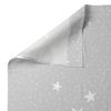 Juego De Sábanas 2 Piezas 100% Algodón Little Star 160x270 Cm (cama 80/90) Gris