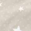 Funda De Almohada 100% Algodón Little Star 50x75 Cm Beige