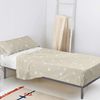 Juego De Sábanas 2 Piezas 100% Algodón Little Star 180x270 Cm (cama 105) Beige