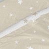 Juego De Sábanas 2 Piezas 100% Algodón Little Star 180x270 Cm (cama 105) Beige