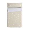 Saco Nórdico 100% Algodón Little Star 105x200 Cm (cama 105) Con Relleno Beige