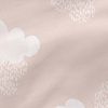 Saco Nórdico 100% Algodón Clouds 90x200 Cm (cama 90) Con Relleno Rosa