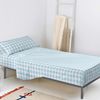 Juego De Sábanas 2 Piezas 100% Algodón Vichy 180x270 Cm (cama 105) Azul