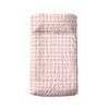 Colcha 100% Algodón Vichy 100x130 Cm (cuna) Rosa