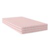 Bajera 100% Algodón Vichy 90x200x32 Cm (cama 90) Rosa