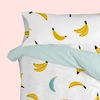 Funda De Almohada 100% Poliéster Sweet Banana 45x110 Cm (cama 90) Multicolor