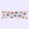 Funda De Almohada 100% Poliéster Funny Faces 45x125 Cm (cama 105) Multicolor