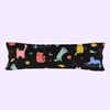 Funda De Almohada 100% Poliéster Cosmic Cats 45x125 Cm (cama 105) Multicolor