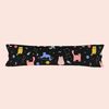 Funda De Almohada 100% Poliéster Cosmic Cats 45x125 Cm (cama 105) Multicolor