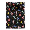 Colcha 100% Poliéster Cosmic Cats 180x260 Cm (cama 80/90) Multicolor