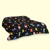 Colcha 100% Poliéster Cosmic Cats 180x260 Cm (cama 80/90) Multicolor