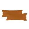 Funda De Almohada 100% Algodón Basic 45x110 Cm (cama 90) Terracota