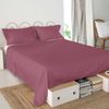 Sábana 100% Algodón Basic 180x270 Cm (cama 105) Magenta