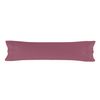 Funda De Almohada 100% Algodón Basic 45x125 Cm (cama 105) Magenta