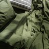 Funda Nórdica 100% Algodón Basic 180x220 Cm (cama 105) Verde Oliva