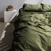 Funda Nórdica 100% Algodón Basic 180x220 Cm (cama 105) Verde Oliva