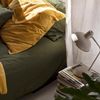 Funda Nórdica 100% Algodón Basic 200x200 Cm (cama 120) Verde Oliva