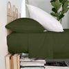 Sábana 100% Algodón Basic 240x270 Cm (cama 150/160) Verde Oliva