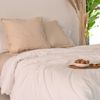 Funda Nórdica 100% Algodón Basic 200 Tc 140x200 Cm (cama 80) Blanco