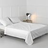 Sábana 100% Algodón Basic 200 Tc 240x270 Cm (cama 150/160) Blanco