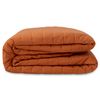 Colcha 100% Algodón Dash 180x260 Cm (cama 80/90) Terracota