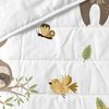 Colcha 100% Algodón Happy Sloth 200x260 Cm (cama 105) Multicolor