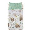 Juego De Sábanas 2 Piezas 100% Algodón Happy Sloth 100x130 Cm (cuna) Multicolor