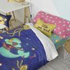 Juego Nórdico 2 Piezas 100% Algodón Happy Mermaid 180x220 Cm (cama 105) Multicolor