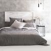 Funda Nórdica 100% Algodón Oxford 260x240 Cm (cama 180/200) Gris