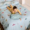 Juego Nórdico 2 Piezas 100% Algodón Mini Dinosaur 155x220 Cm (cama 80/90) Multicolor