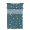 Juego De Sábanas 2 Piezas 100% Algodón Mini Universe 180x270 Cm (cama 105) Multicolor