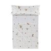 Juego De Sábanas 2 Piezas 100% Algodón Woods Animals 180x270 Cm (cama 105) Multicolor