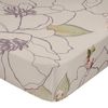 Bajera 100% Algodón White Peonies 90x200x32 Cm (cama 90) Multicolor