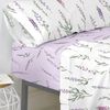 Bajera 100% Algodón Lavanda 90x200x32 Cm (cama 90) Multicolor