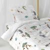 Juego De Funda Nórdica Happyfriday Mini Savanna Multicolor Cama De 80 2 Piezas