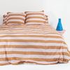 Funda Nórdica 100% Algodón Breton 140x200 Cm (cama 80) Naranja