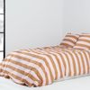 Funda Nórdica 100% Algodón Breton 200x200 Cm (cama 120) Naranja