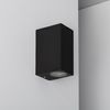 Aplique De Pared Exterior Aluminio Iluminación Doble Cara Negro Miseno   220-240v Ac