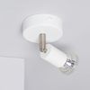 Aplique Orientable Aluminio 1 Foco Oasis Blanco Blanco