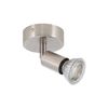 Aplique Orientable Aluminio Oasis 1 Foco Plata Plata