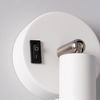 Lámpara De Pared Aluminio Orientable Con Interruptor 1 Foco Oasis Blanco   Blanco