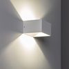 Aplique De Pared Led 6w De Aluminio Iluminación Doble Cara Lico Blanco Blanco Cálido 2700k