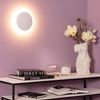 Aplique De Pared Led 6w De Aluminio Iris Blanco Blanco Cálido 3000k