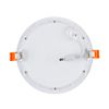 Placa Led 18w Circular Superslim Corte Ø 205 Mm Blanco Frío  6000k