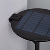 Baliza Solar Exterior Led Superficie Pie 80cm Con Detector De Movimiento Yuma Big Blanco Frío  5000k