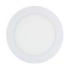 Placa Led 12w Circular Superslim Corte Ø 155 Mm Blanco Cálido  3000k