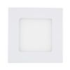 Placa Led 6w Cuadrada Superslim Corte 105x105 Mm Blanco Cálido  3000k