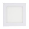 Placa Led 20w Cuadrada Superslim Corte 215x215 Mm Blanco Cálido  3000k