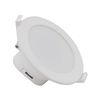 Downlight Led 15w Circular Baño Ip44 Corte Ø 115 Mm Blanco Cálido  2700k