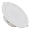 Downlight Led 25w Circular Baño Ip44 Corte Ø 145 Mm Blanco Frío  5000k